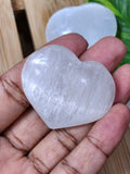 Selenite Heart Palm