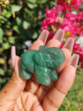 Green Aventurine Elephant