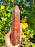 Red Jasper Tall Tower