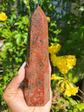 Red Jasper Tall Tower