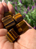 Tigers Eye Cube Tumble