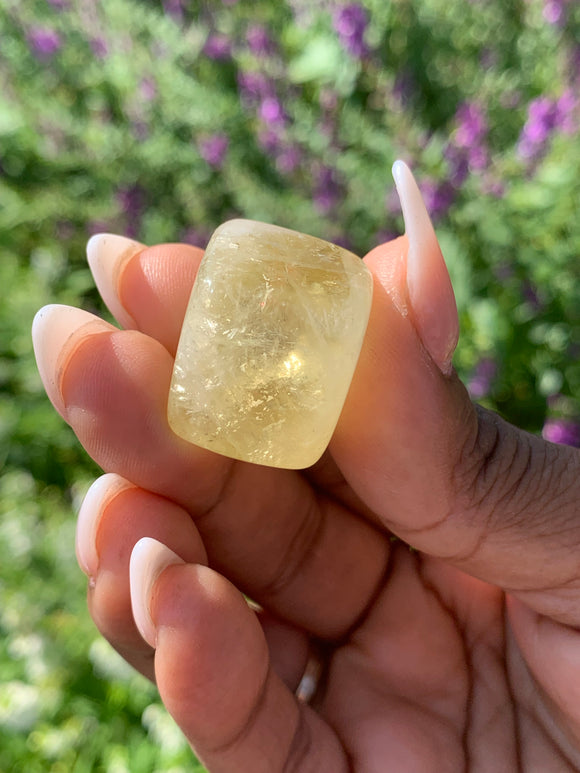 Citrine Cube Tumble