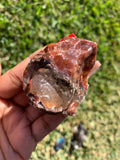 Raw Red Calcite