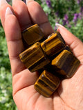 Tigers Eye Cube Tumble